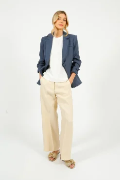 5A7 Boucle Khloe Blazer in Shadow