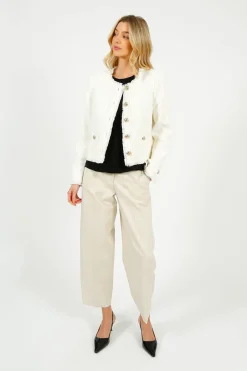 5A7 Christie Jacket in Gardenia