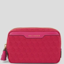 AH Organiser Duo Pouch in Magenta