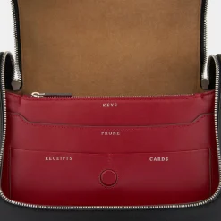 AH Vere New Shoulder Bag with Studs in Black