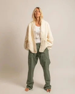 AOKYANOS Chicago Jacket in Creme