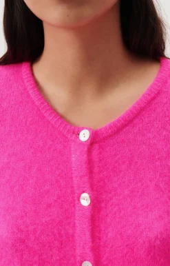 AV Vitow Cardi in Rose Fluro Chine