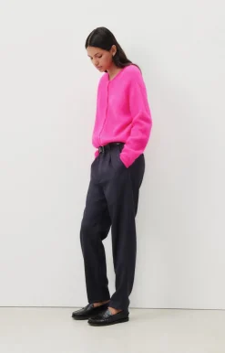 AV Vitow Cardi in Rose Fluro Chine