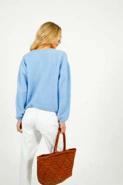 AV Vitow Knit Cardi in Atmosphere Chine