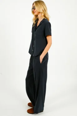 BD Smocked Waist Wide Leg in Endless Sea