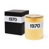 BF 1970 Ceramic Mineral Wax Candle in Gold