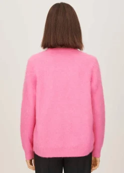 BF 1970 Mohair Knit in Flamingo Pink