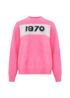 BF 1970 Mohair Knit in Flamingo Pink