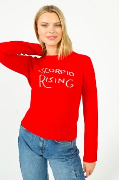 BF Scorpio Rising Jumper in Red