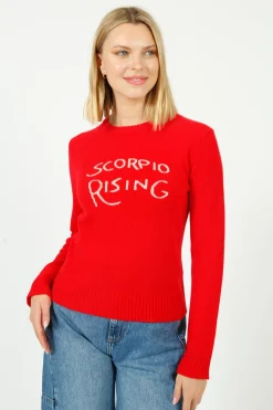 BF Scorpio Rising Jumper in Red