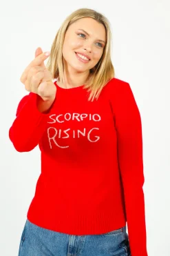 BF Scorpio Rising Jumper in Red