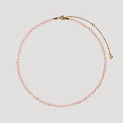 BON BON Rainbow Moonstone with Neon Orange Thread