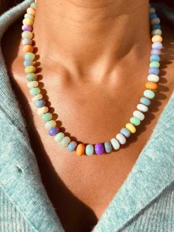 BON BON Tropical Candy Opal Necklace