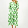 BONTE Briony Dress in Apple Green