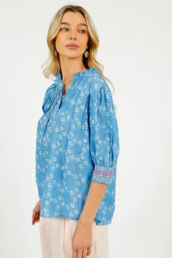 BONTE Loan Shirt in Chalk Blue