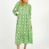 BONTE Loane Dress in Apple Green