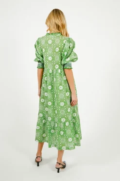 BONTE Loane Dress in Apple Green