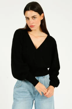 C-RUSH Kim Cross Over V in Black