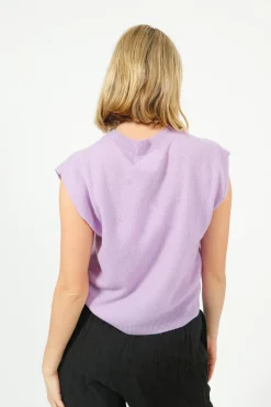 C-RUSH Lucca Crew Neck Tank in Grape