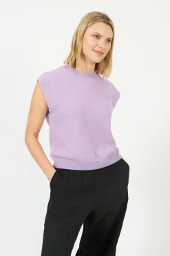 C-RUSH Lucca Crew Neck Tank in Grape