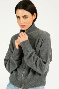 C-RUSH Toto Zip Jacket in Anthracite