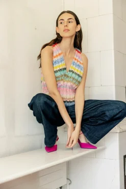 DAWN X DARE Feline SL Knit in Multi EXCLUSIVE