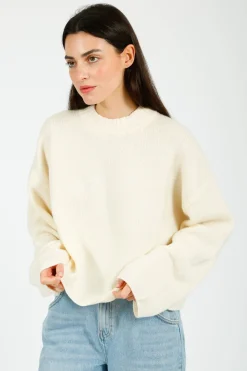 DAY Felice Soft Lambswool Jumper in Ivory