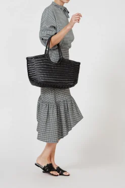DD Nantucket Basket Bag in Black