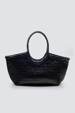 DD Nantucket Basket Bag in Black