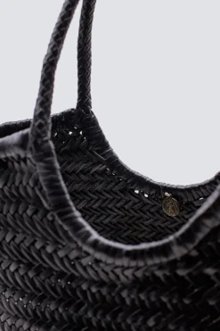 DD Nantucket Basket Bag in Black