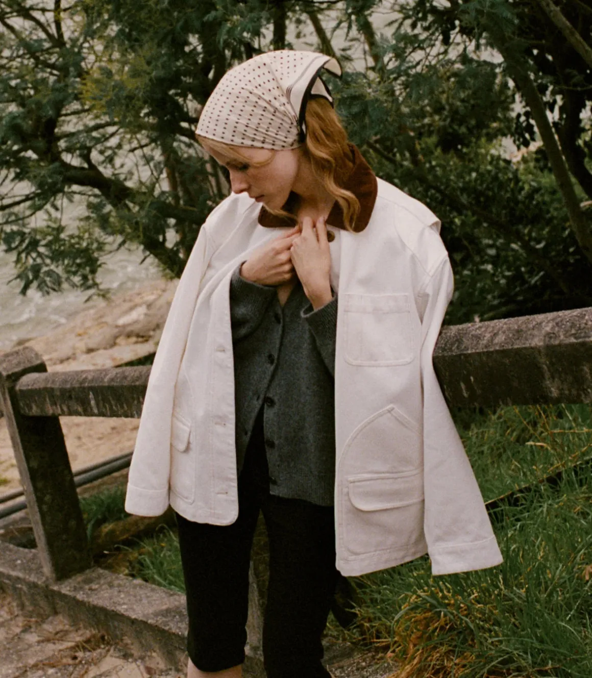 DOEN Pascual Jacket in Salt