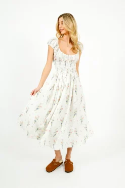 DOEN Quinley Dress in Painted Bouquet