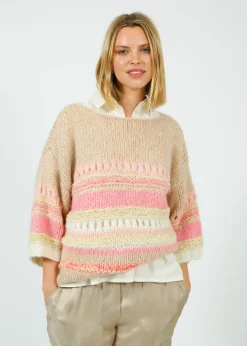 Du0026D Elvina Knit in Pink Shade