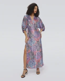 DVF Jessel Dress in Rose Blue