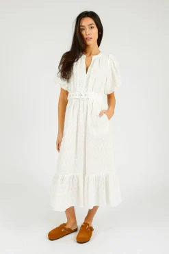 DVF Polina Dress in Ivory