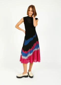 DVF Rick Dress in Floating Block