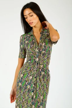 DVF Zoey Dress in Python