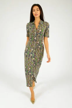 DVF Zoey Dress in Python