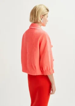 EA Hecks Cropped Jacket in Calypso Pink