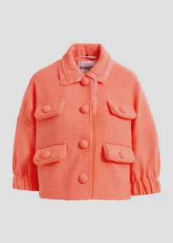 EA Hecks Cropped Jacket in Calypso Pink