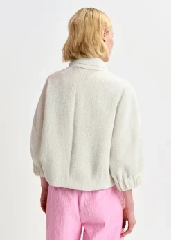 EA Hecks Cropped Jacket in Sour Cream