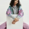 EA Hecrazy Embroidered Sweatshirt in Nimbus Cloud