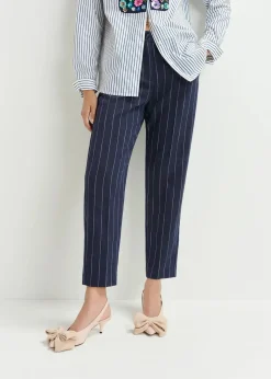 EA Host Carotte Leg Pants in Dark Sapphire