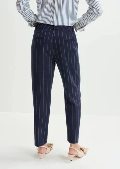 EA Host Carotte Leg Pants in Dark Sapphire