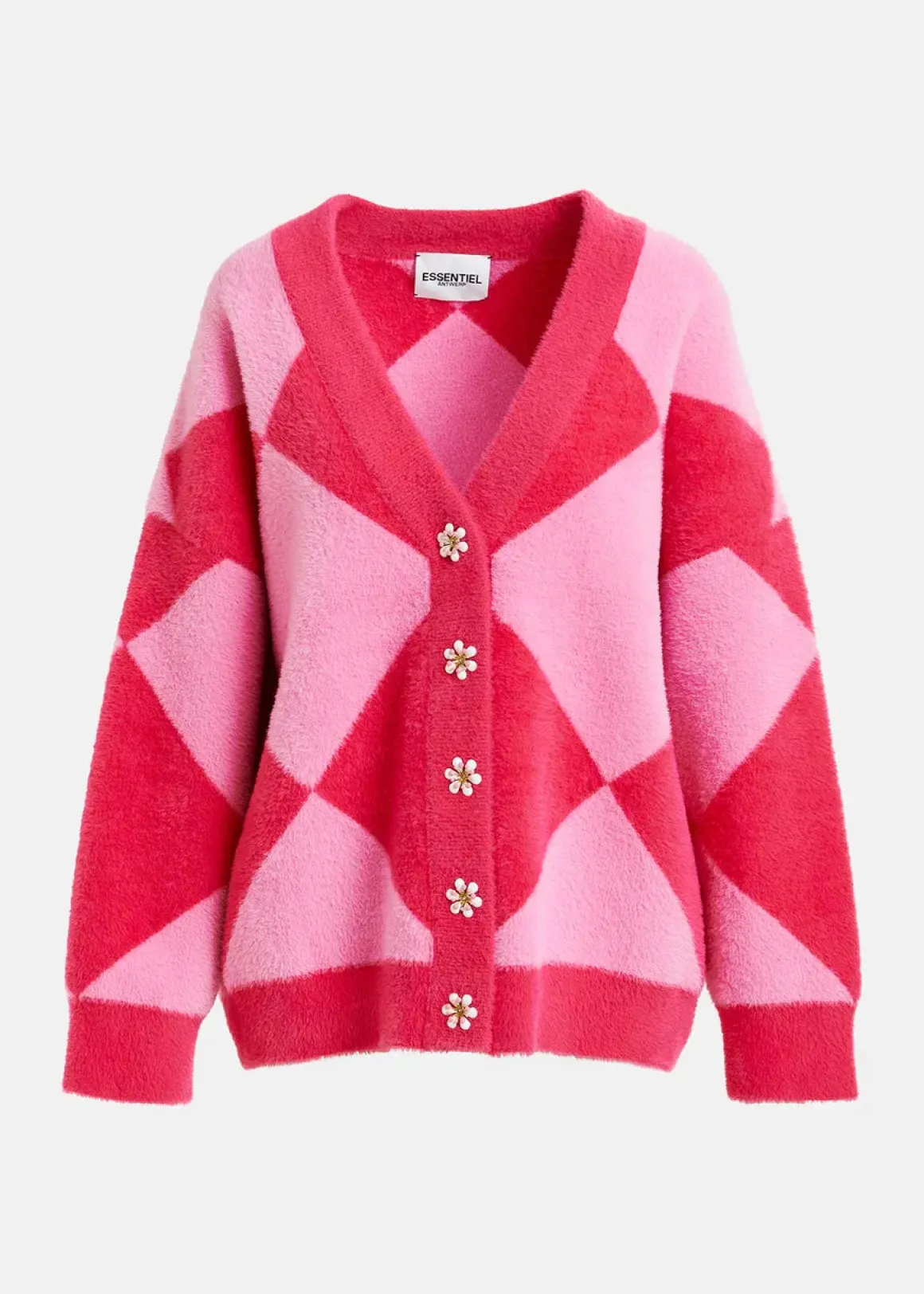 EA How Knitted Oversized Cardigan