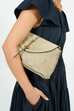 EP DR3405 Wide Shoulder Dress in Navy