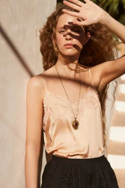 FAUNE Cynthia Cami in Antique Rose