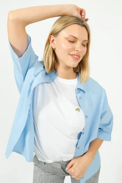 FIVE Charline Shirt in Sky
