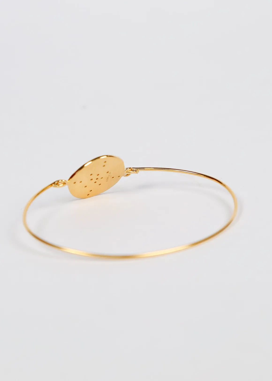 HANKA Hope Jonc Medallion in Star Zirconium