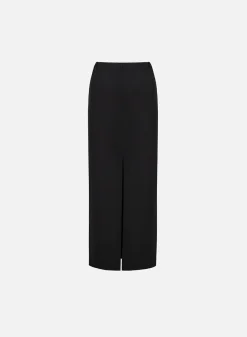 HW Superfine Merino Skirt in Black